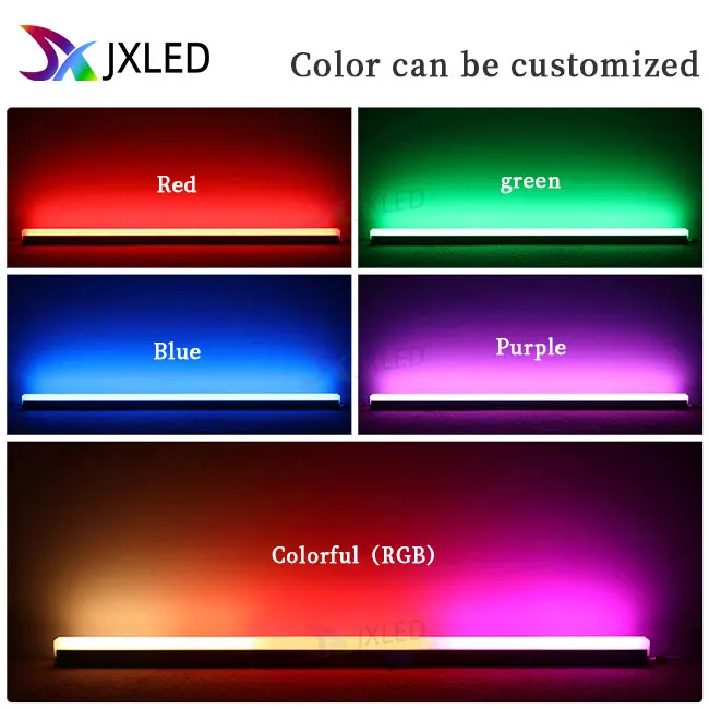 Addressable Led Pixel Tube Light Rgb Linear Advertising Display Building Facade Lighting