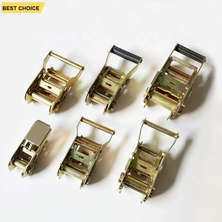 Good Price 1 Inch 1.5 Inch 2 Inch 3 Inch Steel Ratchet Buckle Metal Ratchet Buckle For Ratchet Straps