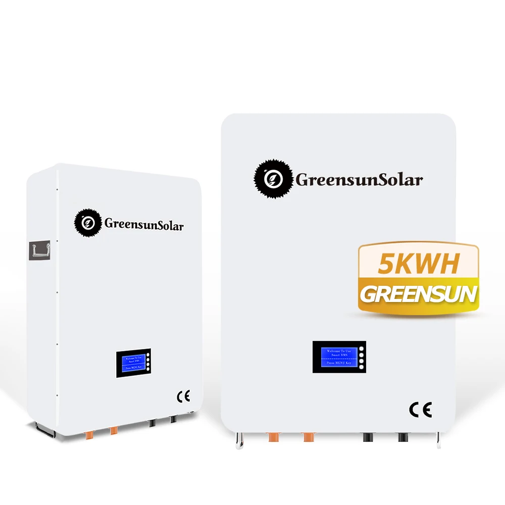 Greensun Powerwall Storage System 5Kwh 7kwh 10Kwh 20Kwh Solar Battery 48V 100Ah 200Ah For Electric Car and home
