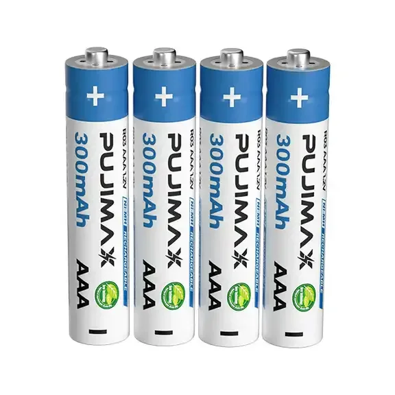 PUJIMAX 1PCS Rechargeable Batteries 3A 1.2V Nimh Battery Pack AAA Batteries 1.2V 300mah For Wireless Keyboard And Mouse Toys