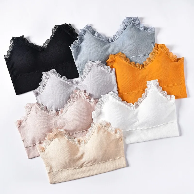 
Cheap Hot Sexy Inner Wear Lace Backless Women Padded Camisole 