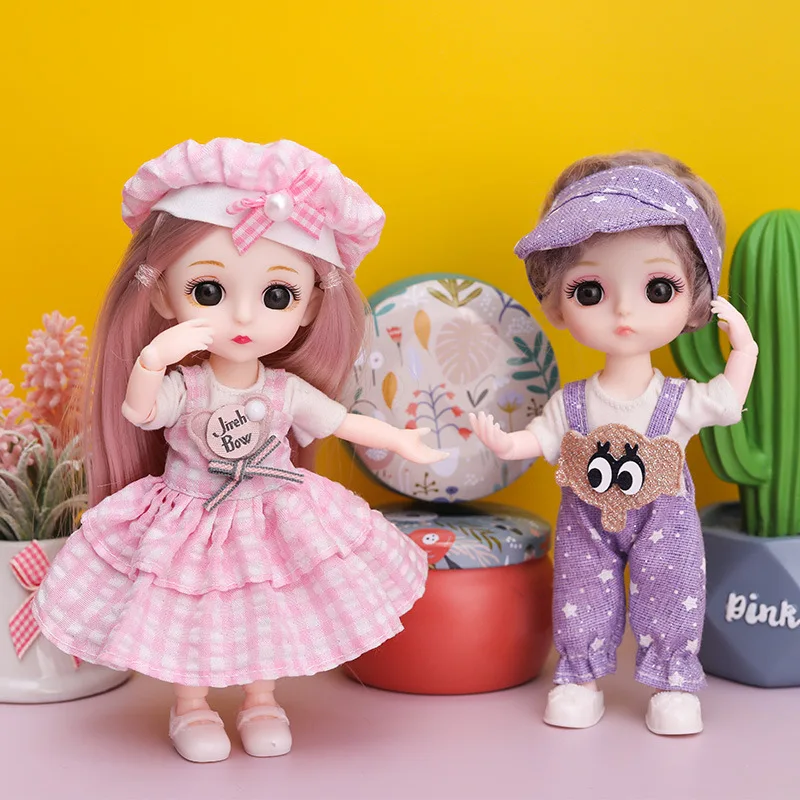 Kawaii хорошее качество милые реалистичные маленькие куклы для маленьких девочек подарок новый дизайн кукла BJD больше стилей на выбор 5.