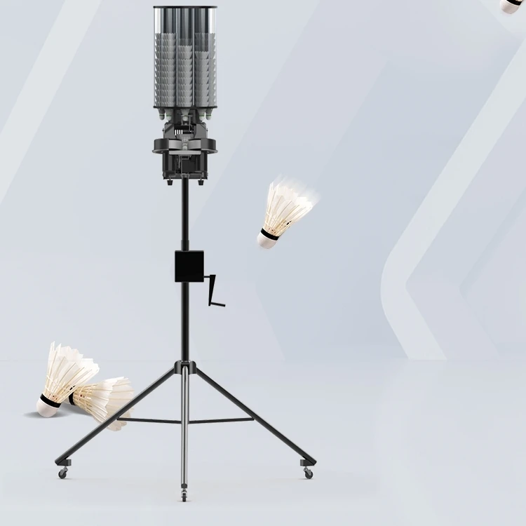 Hot Sales Automatic Badminton Ball Machine for Training Practice With App Remote Control