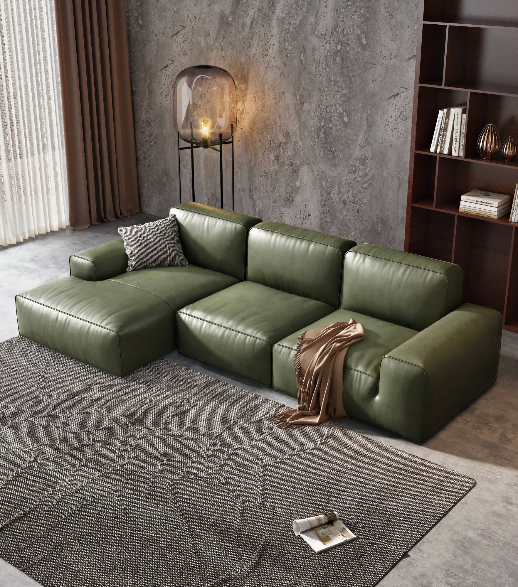 Luxury Customization Leather Modualr Sofa New Sofa For Sale Home Office Furniture Living Room Soft Sofa