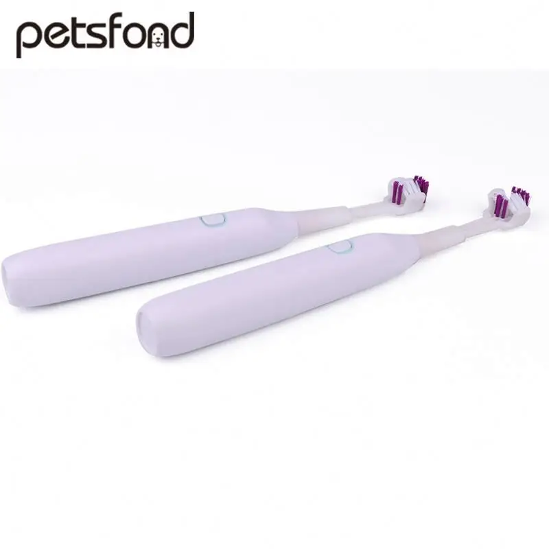 
pet electric toothbrush H0Qfg dog cat tooth cleaning brush 