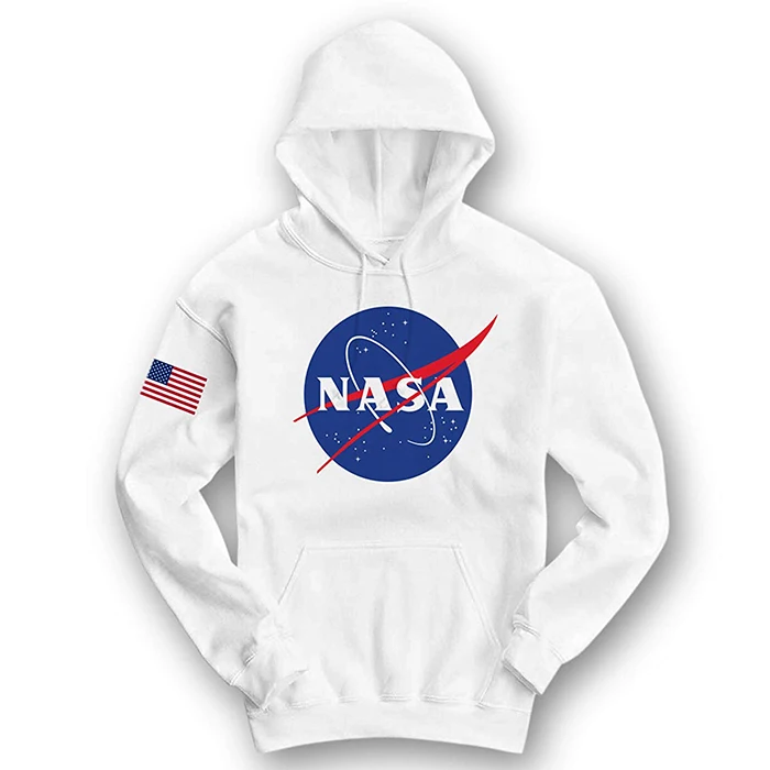 2022 Custom Logo Men Hoodies Fans Group Team Nasa Hoodie Full Short Sleeve 100% Cotton With Hood