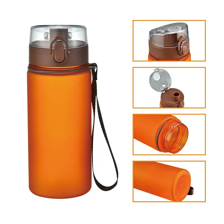 
Leak Proof Reusable for outdoor camping children kids safe plastic bottle BPA FREE LFGB standard BPA free with lock and lanyard 