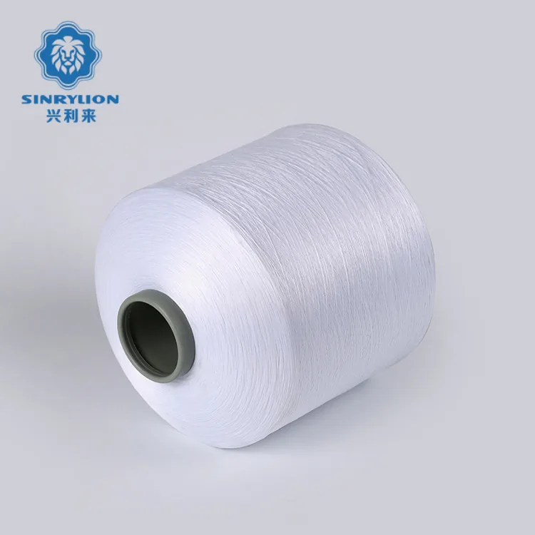 High quality twisted polyester yarn fdy 300d96f grade AA 540233 54025200 hs code of polyester yarn for woven label