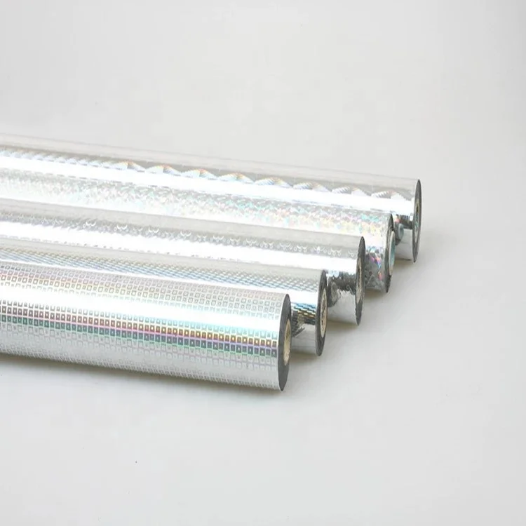 Hot stamping foil holographic foil for paper hologram laser at the Wholesale Price PVC or PET Multicolor Hot Stamping Paper