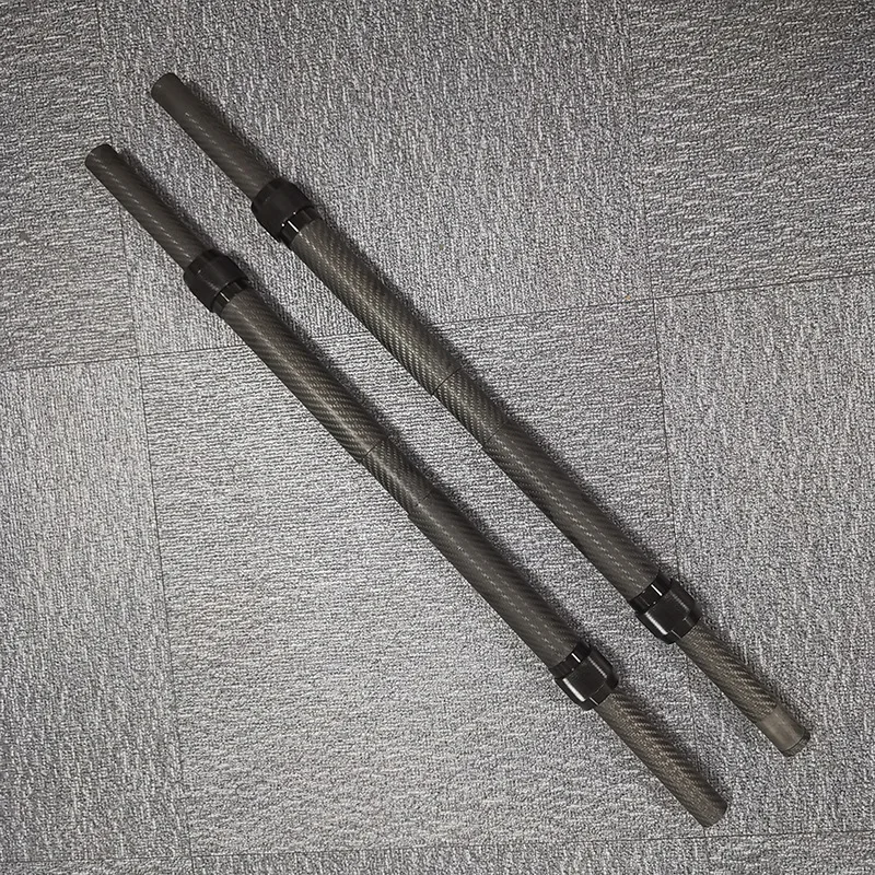 Factory Customized Size Length Carbon Fiber Telescopic Poles 3K Carbon Fiber Telescopic Tubes for 10m 15m 45 Feet Camping Tube