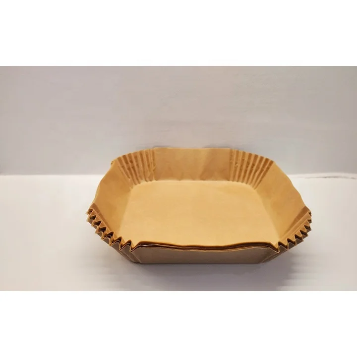 Air Fryer Disposable Paper Liner Square Large Paper Non-stick Parchment Paper for Frying Baking Cooking Roasting and Microwave