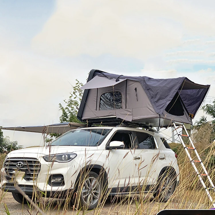 easy carry travel outdoor car roof top tent outdoor camping truck tent pickup outdoor camping camper trailer offroad folding cam