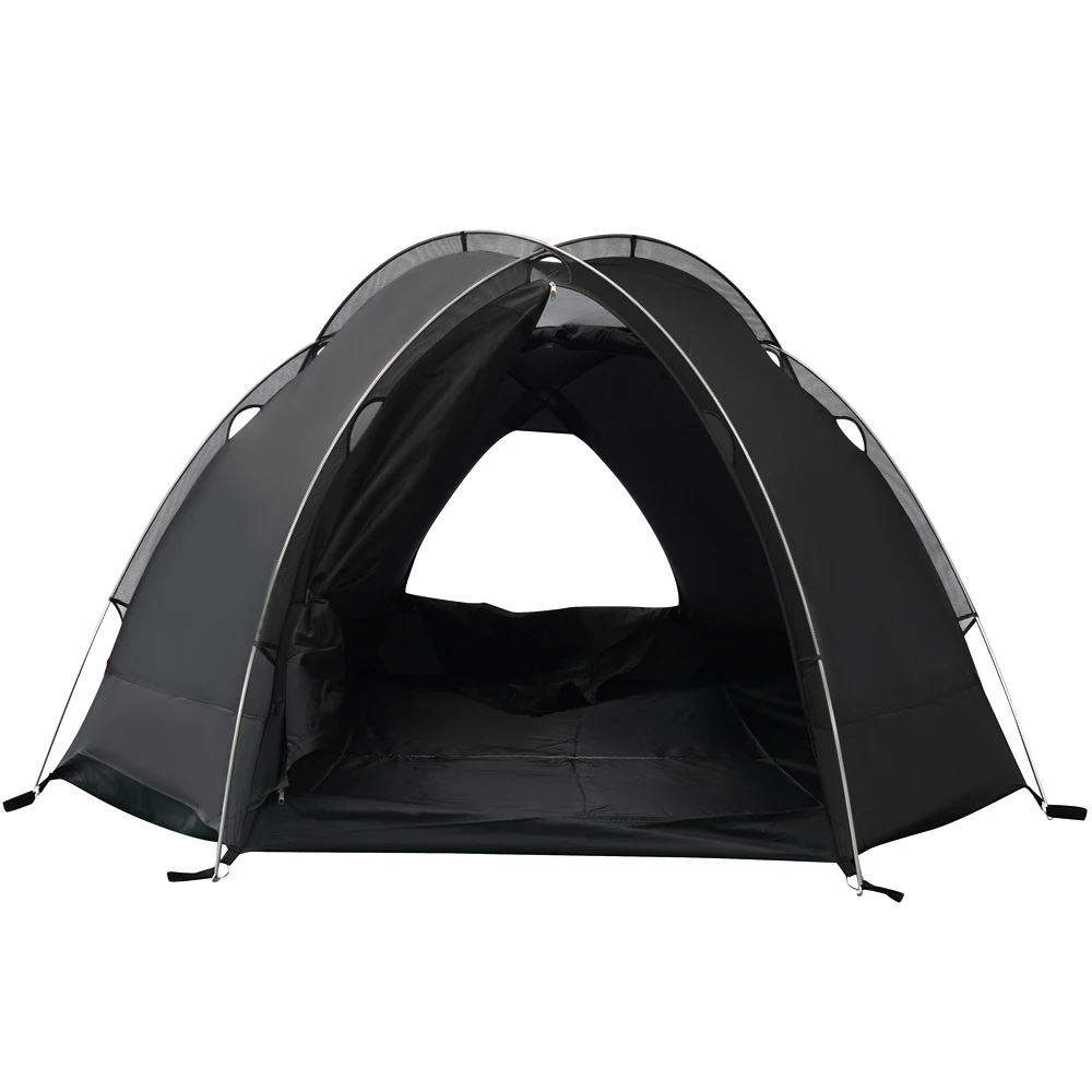 Collapsible Polyester Fabric Double Layer 4 person tent camouflage tent hunting tent