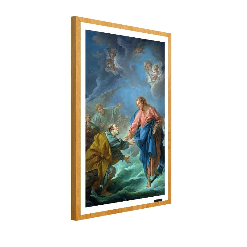 Автоматическое выключение и Включение художественного дисплея умная цифровая фоторамка