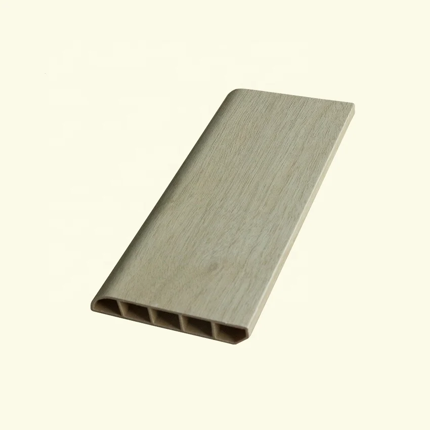 Fireproof pvc baseboard and wall skirting board