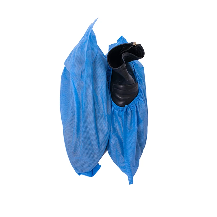 Low Cheap Pp Medic Cap & Shoes Disposable Shoe Cover For Hospital Disposable