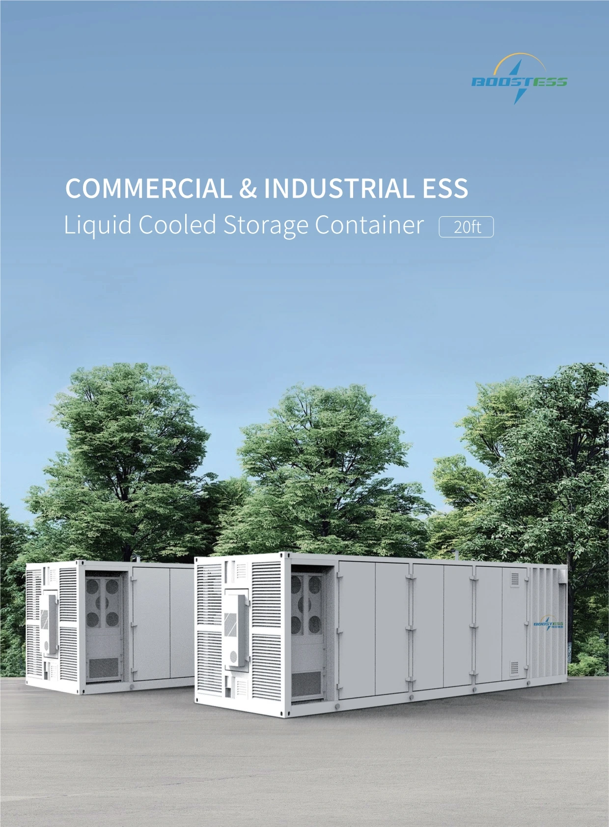 BoostESS Station 314MWh Liquid Cooling energy Storage System 5mw 10mw solar generator lifepo4 battery solar panel system