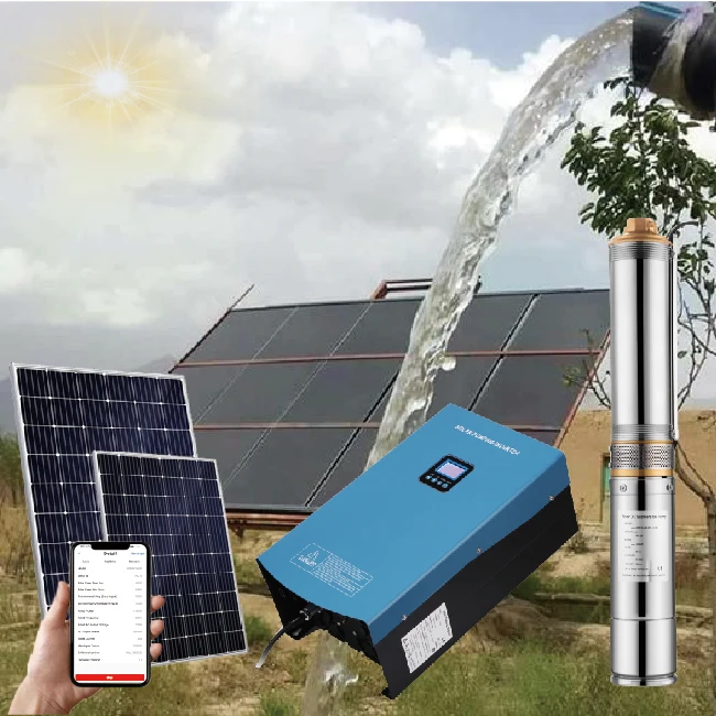 Солнечная приведенная в действие 5.5Kw 7.5Kw 11Kw 15KW 18.5KW инвертор контроллер 10HP 15HP 20HP 25HP водяной насос на солнечной батарее