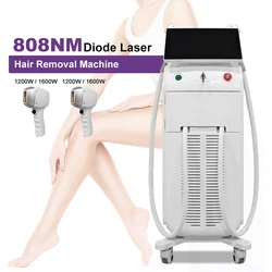 Vertical Permanent Ice Platinum 808 nm Titanium Beauty Equipment Diode Laser Hair Removal Machine