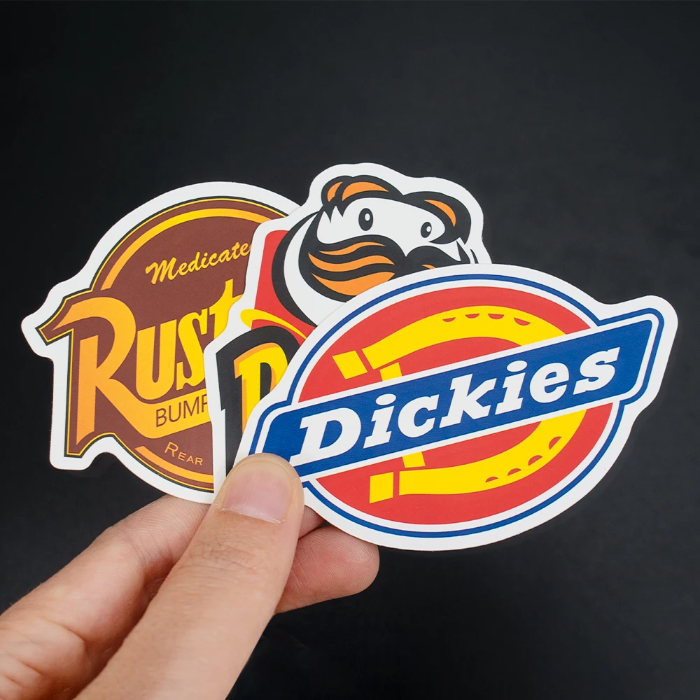 100pcs Waterproof Popular Cute Die Cut Sticker Custom Printing Vinyl Cartoon Stickers 100 pcs