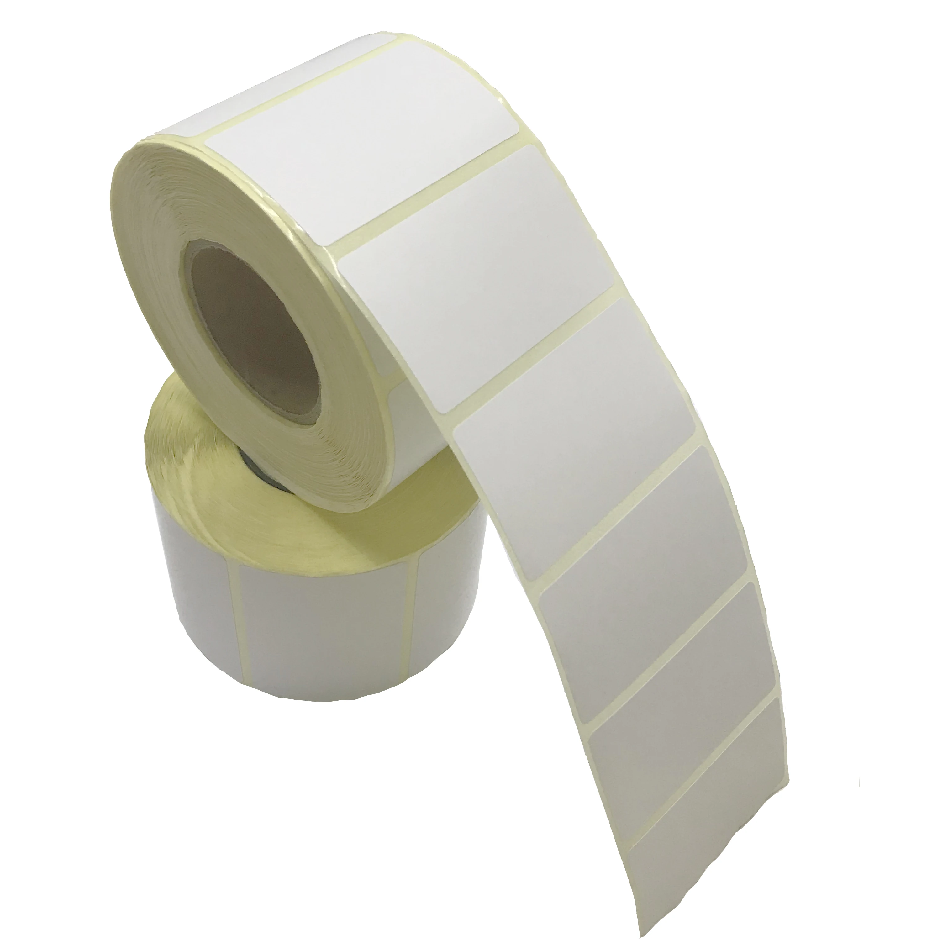 Wholesale high quality direct thermal transfer label roll 40*30 or customized size and shape