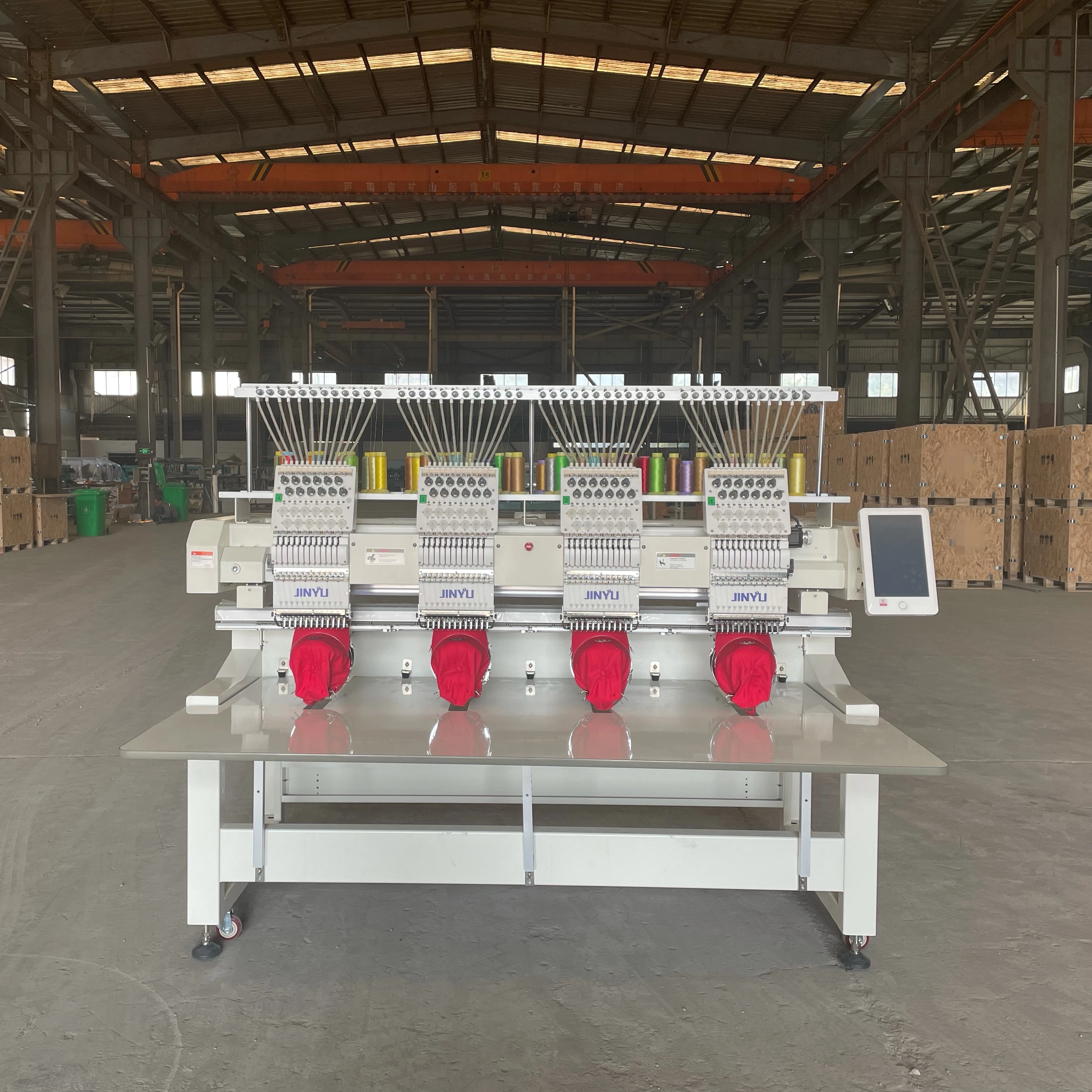 Вышивальная Машина 2022 Модернизированная версия 4 головки вышивальная машина 12 игл