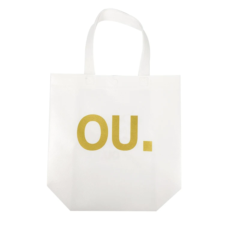 
Factory direct non-woven reusable tote bags machine press shopping advertising cartoon custom Logo 