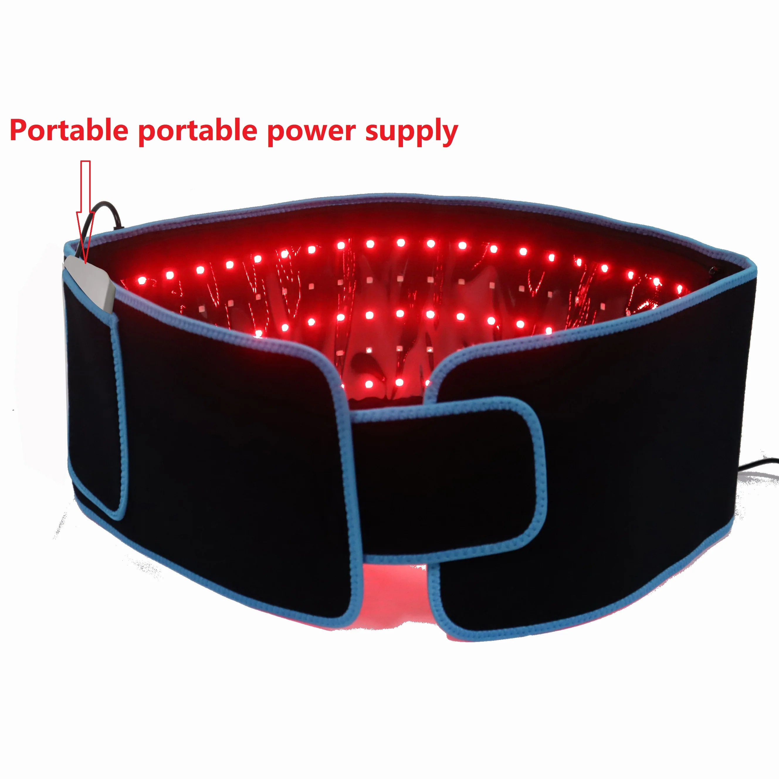 Прямая поставка, универсальный размер, красные легкие плечевые повязки, инфракрасный пояс для похудения, светодиодный формирователь, светодиодная Лазерная подкладка для похудения и потери веса