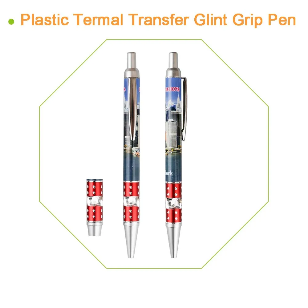 GemFully primary school supplies primary school supplies escuela plastic gen pens with custom clips