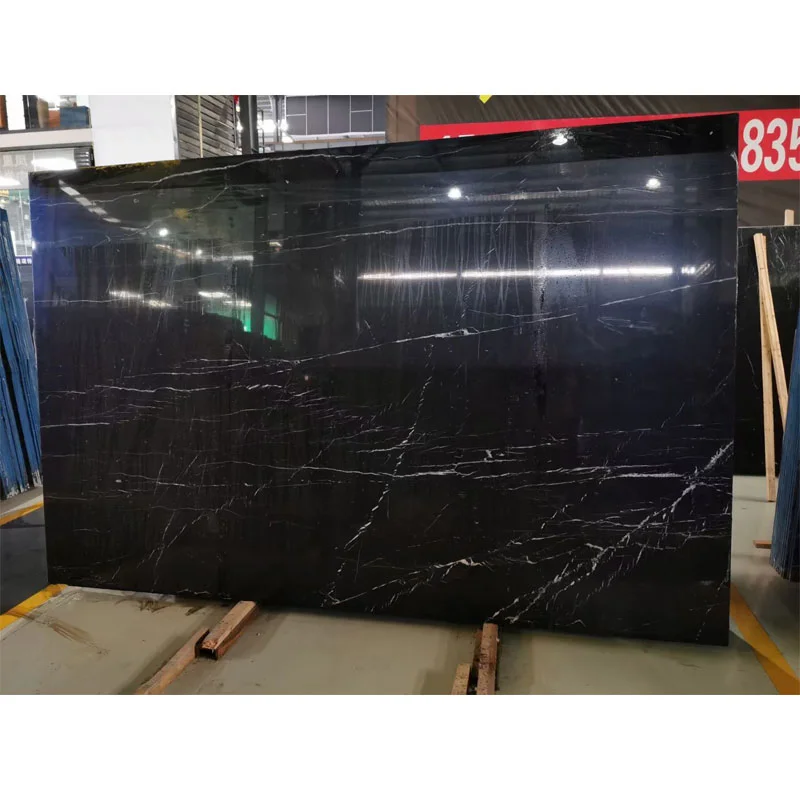 Китай, мраморная плитка Nero Marquina для пола и стен, мраморная плитка для пола, мраморная плитка для ванной комнаты и настенной плитки