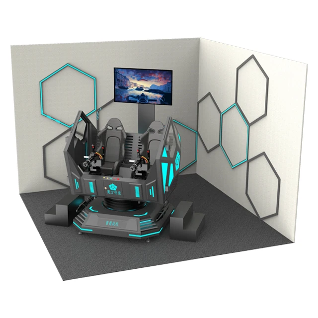 Laser Shooting VR Simulator 360 Degree Air Shoot Game Machine with Gatling Gun MR Equipment Headset for Sale