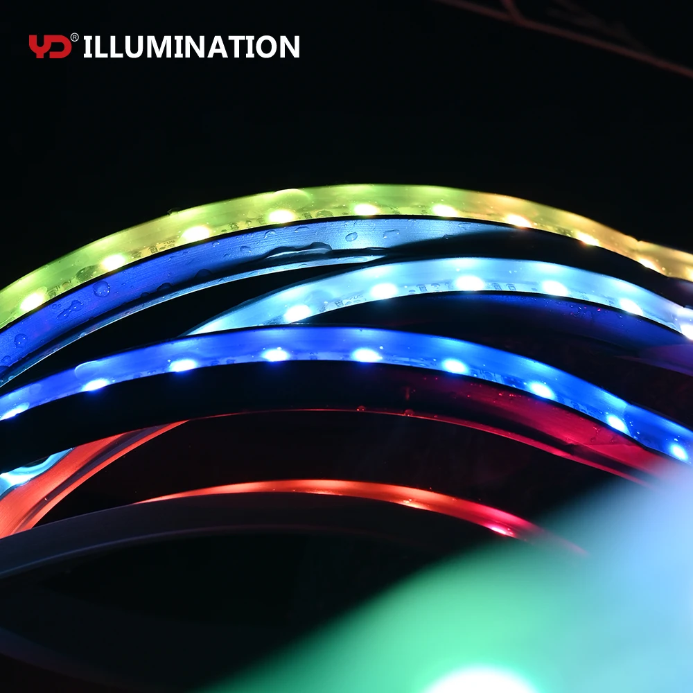 High quality IP68 5050 addressable rgb led strip