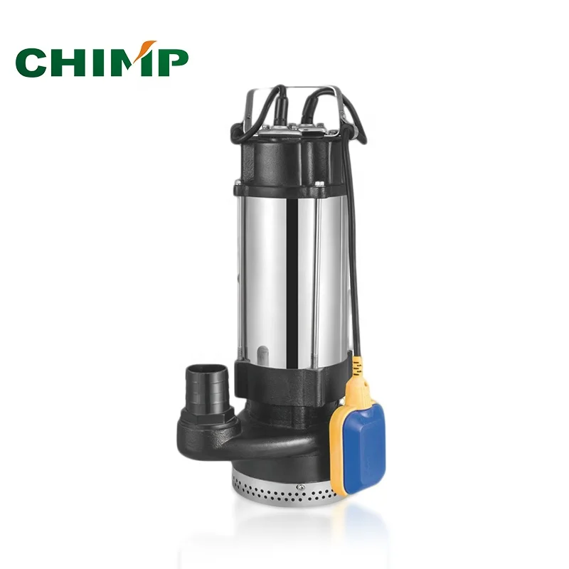 Farm industrial 2hp 2 inch electric waste water sewage submersible pump