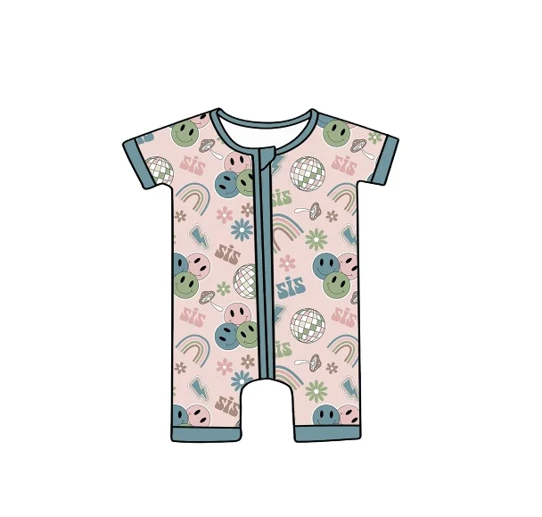 costume smile sis printing kids girls clothing