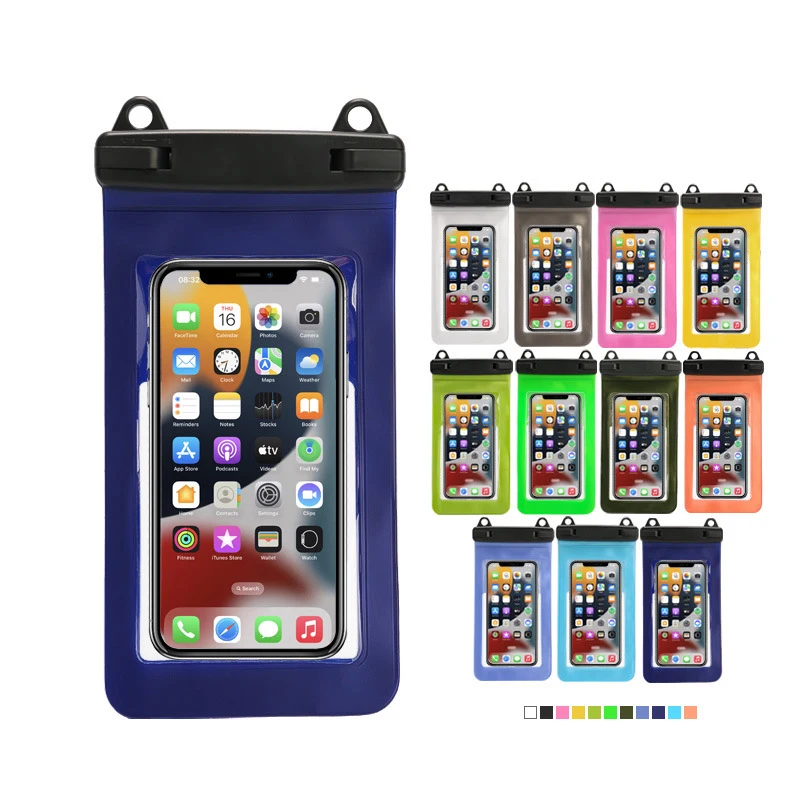 Пользовательские IPX8 водонепроницаемые TPU Чехлы для телефона плавающие поясная сумка для мобильного телефона сухая сумка для сухих сотовых телефонов