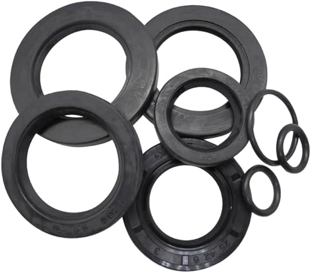 ENGINE OIL SEAL SET for YAMAHA YBR 125 XTZ 125 GENUINE SPARE PART  rubber seal