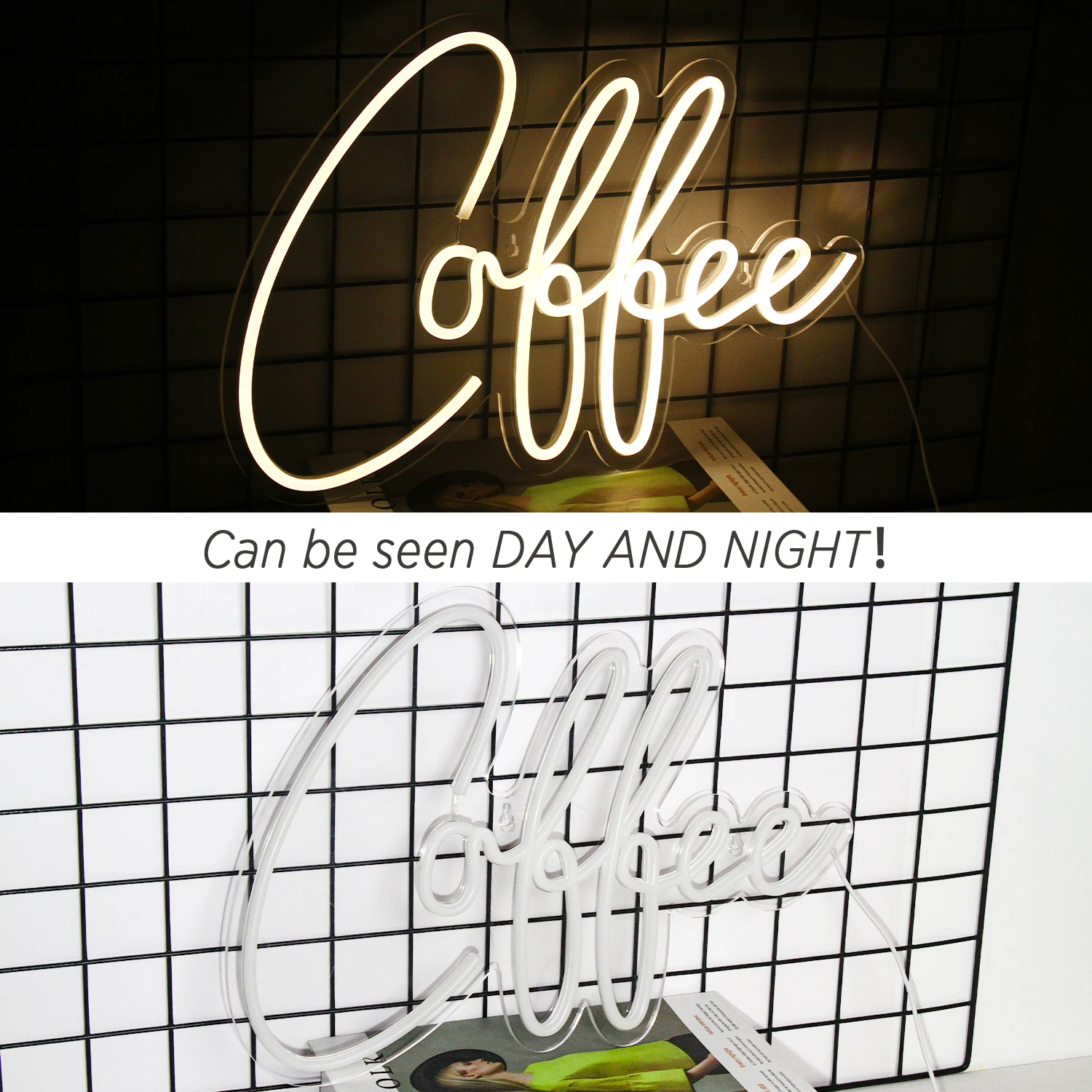 Wholesale WanXing LED Neon Sign For Coffee Shop Bar Fashion Design Custom Christmas Birthday Party Acrylic Neon Light Decoration
