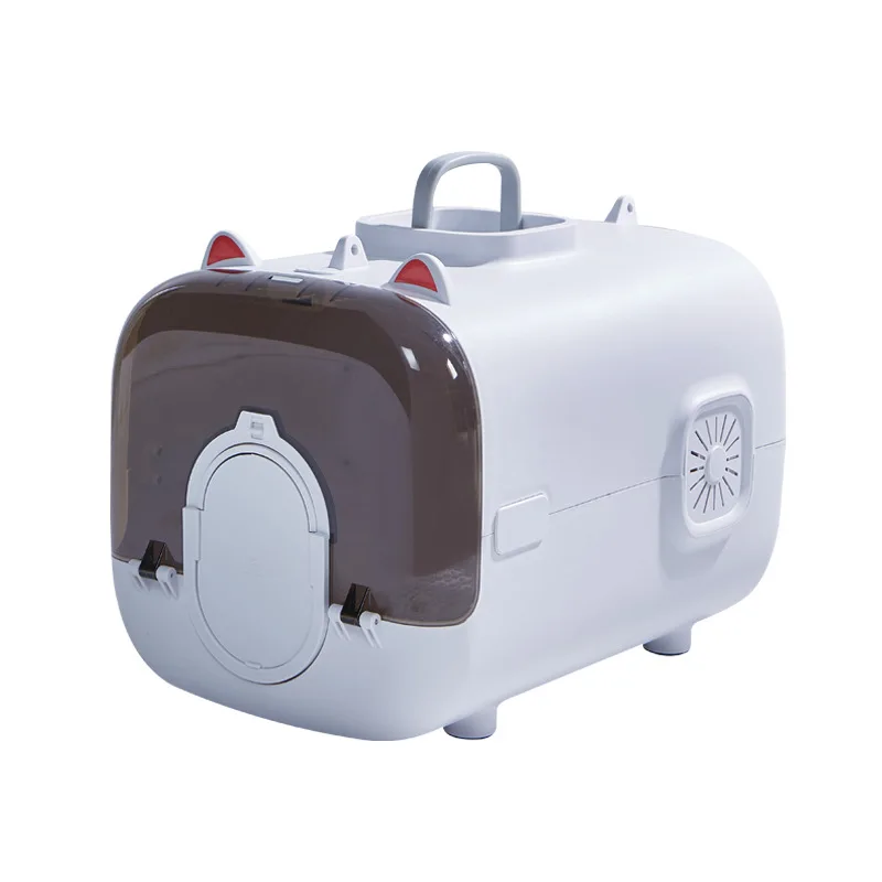 Portable Cat Crate, Airline Approved Wire Door Travel Dog Cat Crate, Cat Carriers for Small Dogs Medium Cat