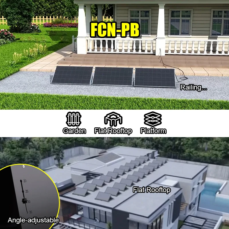 High Quality Whole set plug & play Design Complete Solar System free installation cost 1 kw on-grid solar panel system for home