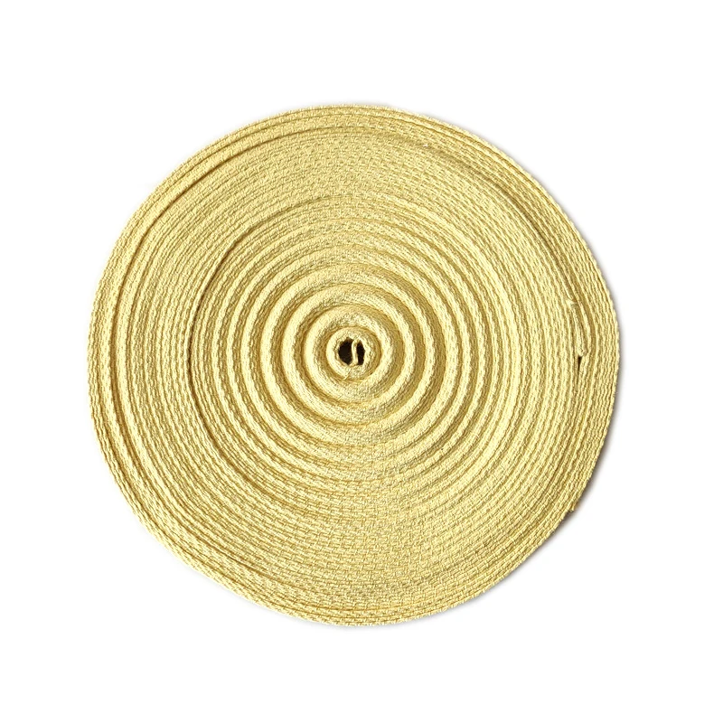 Thermal Resistance Cut Resistant Braided Aramid Wick For Fire Props