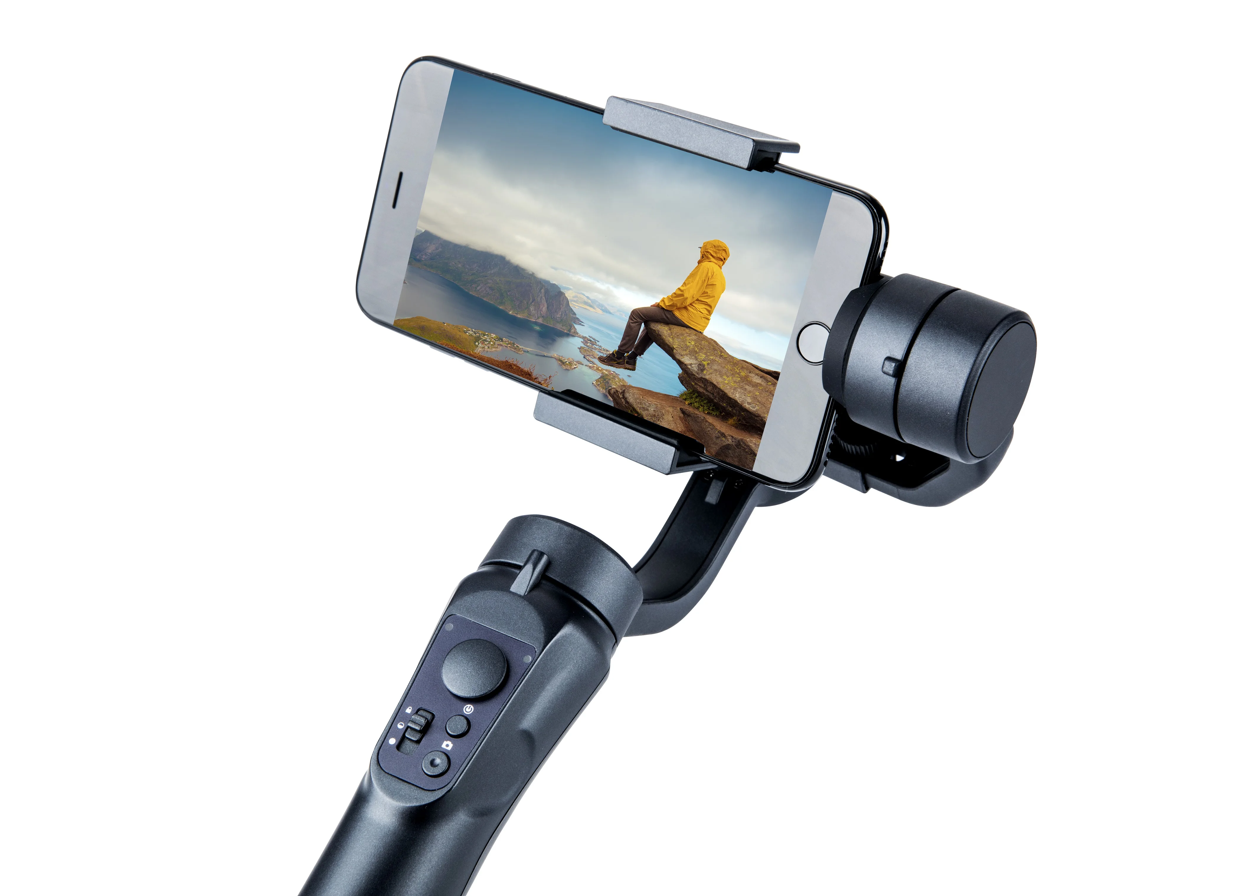 Селфи-Палка с 3-х осевой ручной шарнирный стабилизатор для камеры GoPro экшн-камеры стабильный 3-axis Ручной