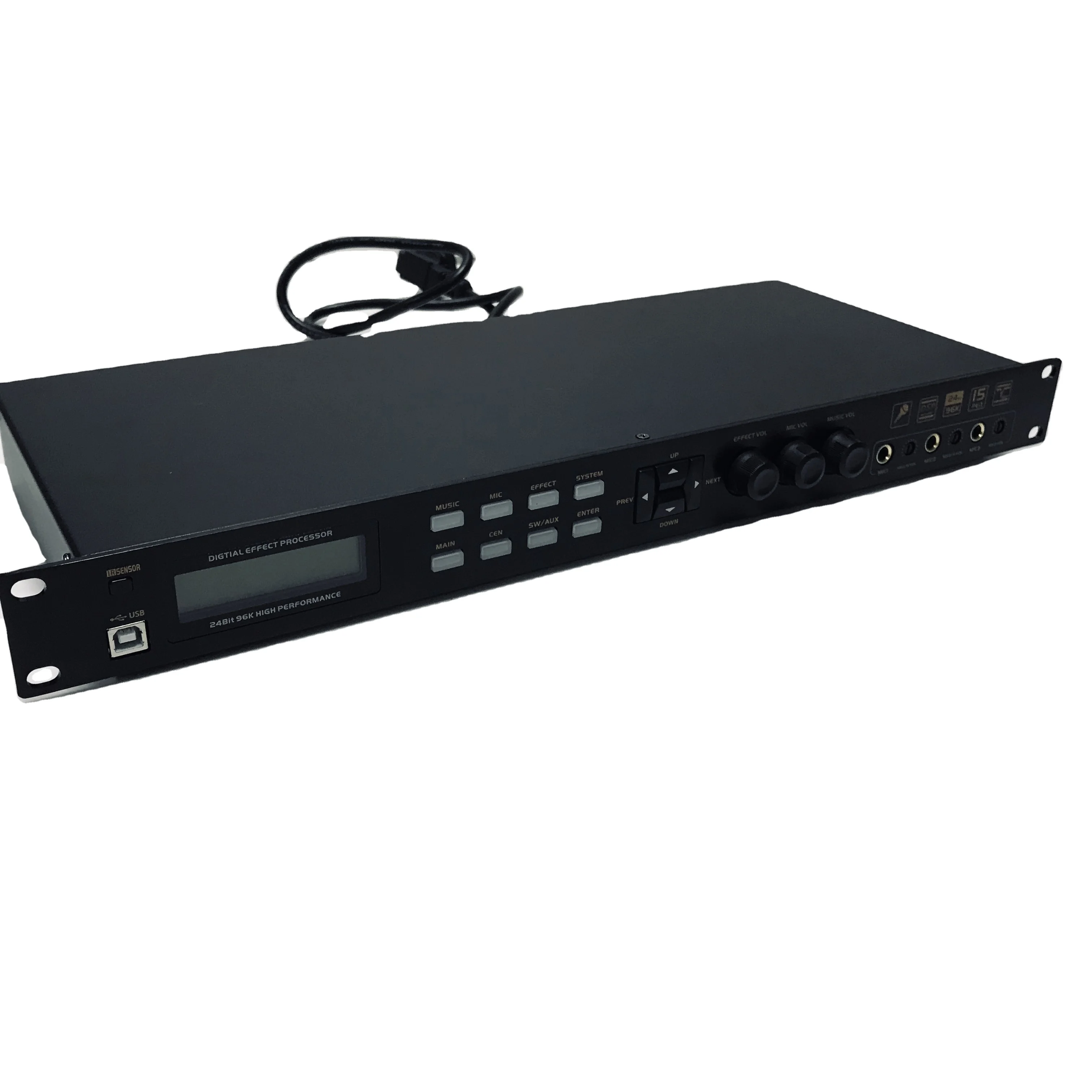 100ms delay Transformer Power Digital Karaoke Processor Digital Karaoke Mixer