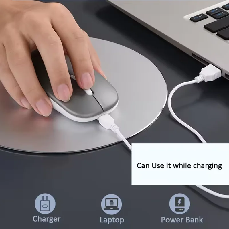 2024 Hot Sale Wireless Mouse Rechargeable Rgb Wireless 2.4g Silent Laptop Gaming Mouse Gamer Rechargeable Mouse For Computer