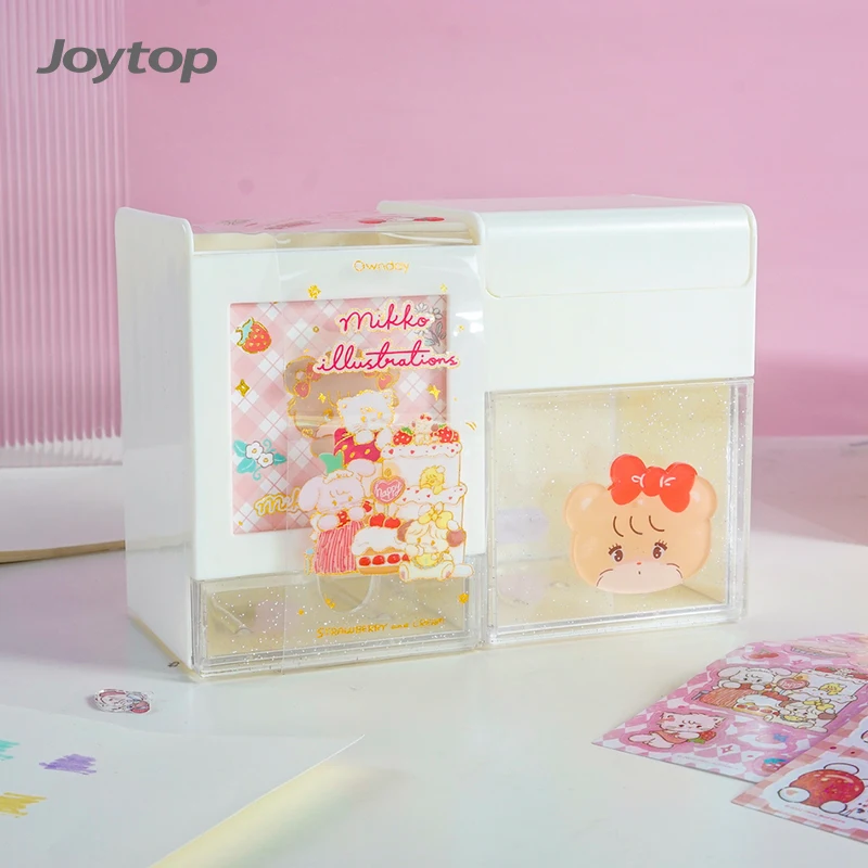 Joytop OD-500093 Wholesale Mikko Sweetheart Berry Multi-Layer Storage Box Gadget Plastic Drawer Storage Box