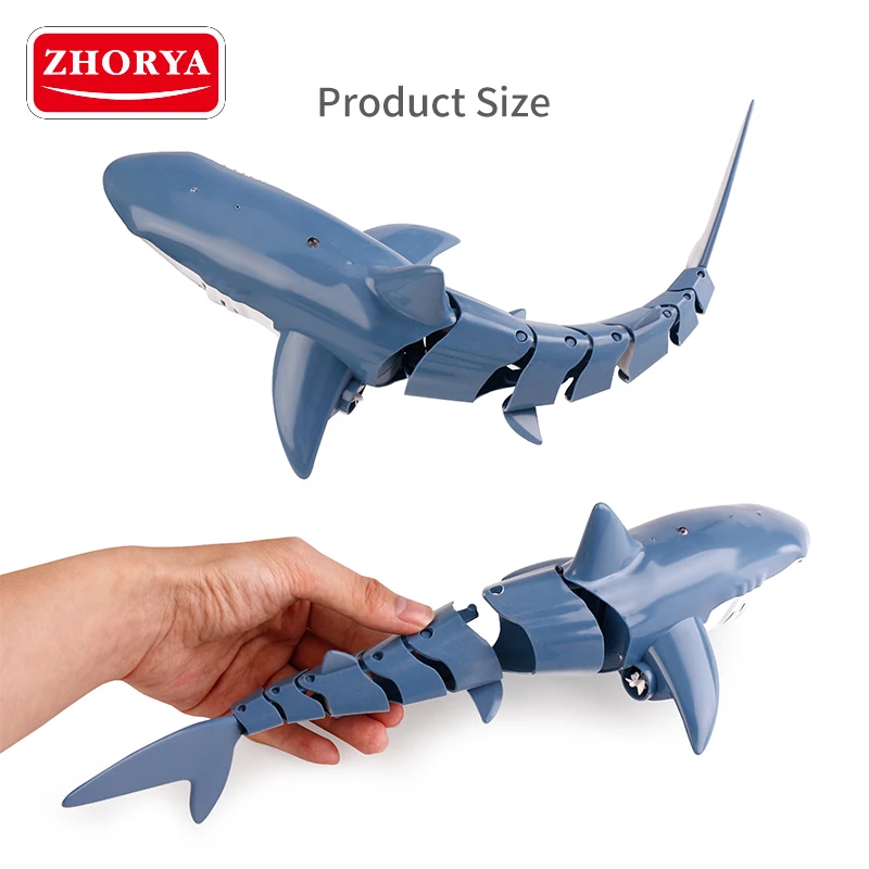 Leemook Simulation Remote Control Fish  Boat Toy Kids Electric remote control spray fish rc shark toy