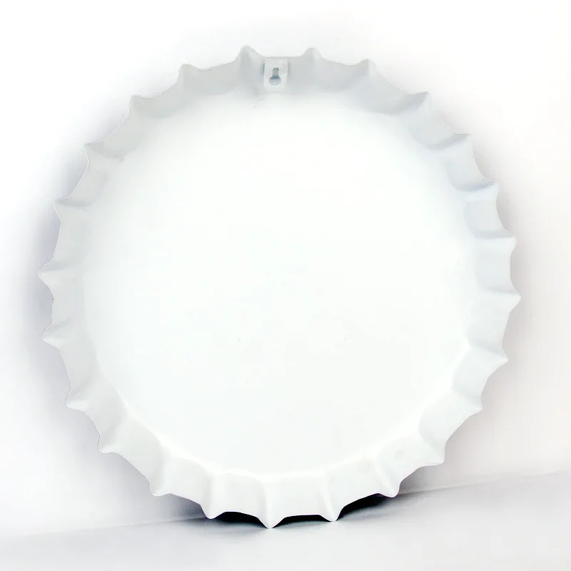 Vintage Tin Signs Retro Flag Round Tin Beer Bottle Cap Vintage Metal Coffee Wall Art Cast Iron Signs