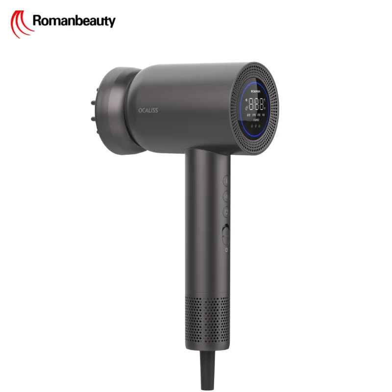Высокоскоростной фен для волос с анионами, мини-размер, путешествия, 99000 об/мин, Bldc, фен для волос, ионный фен для волос