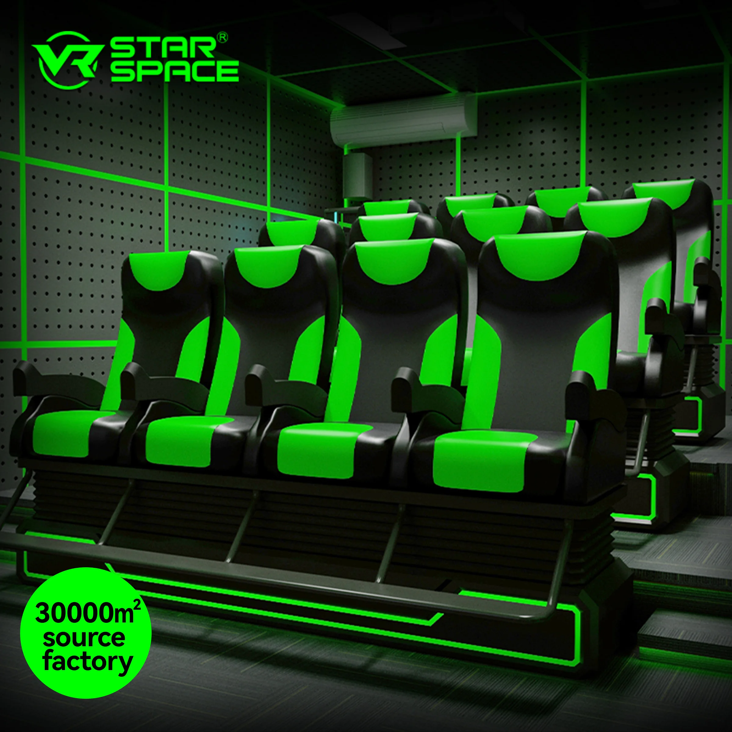 Кинотеатр тематический парк 3 DOF Motion платформа симулятор для VR-оборудования места движения 5D кинотеатр VR Star Space