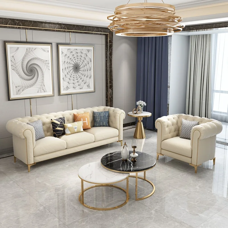 Luxury Sofa Living Room Furniture Curved Dresser Home Lounge Sofa Sets Italian Modern Fabric Velvet Sofa Set Furniture