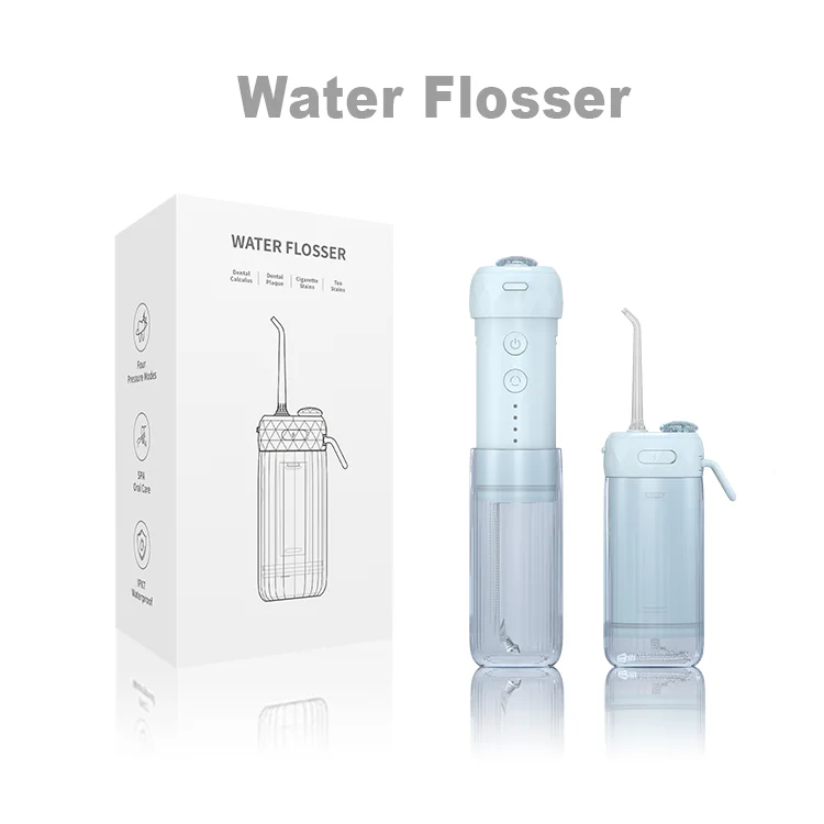 Home Cordless Electric Dental Portable Cordless Dental Mouth Cleaner 2024 Professional Custom Logo OEM Travel IPX7 TYPE-C Ltd.)